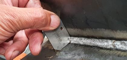 AquaForce filled weld in PG position
